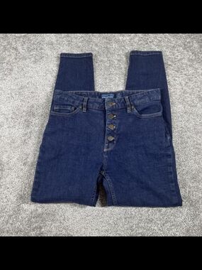 Patagonia Dark Blue Button-Fly Women’s Jeans